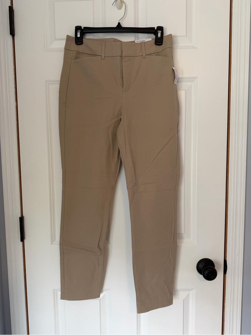 old navy pixie skinny pants - khaki